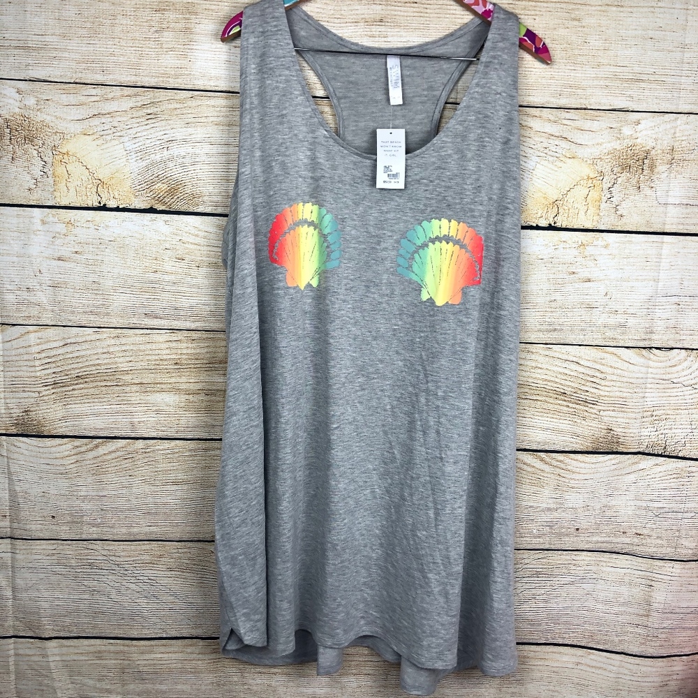 NWT Lane Bryant Cacique Swim cover up sz 26/28 B39